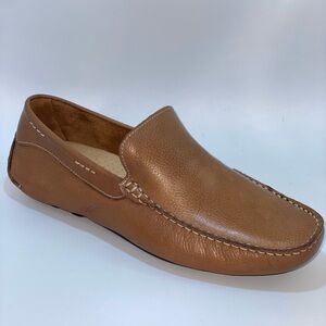 Giorgio Brutini Le Glove Trayger Tan Leather Driving Loafers Mens 8.5 D